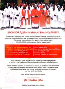 Sponsor Seminarian
